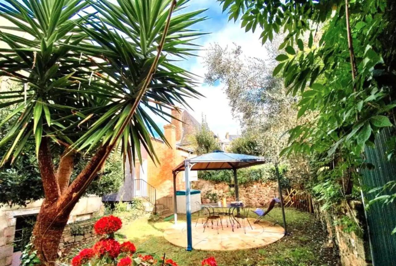 Le Patio, Coeur De Ville Avec Garage Et Jardin Ван Екстериор снимка