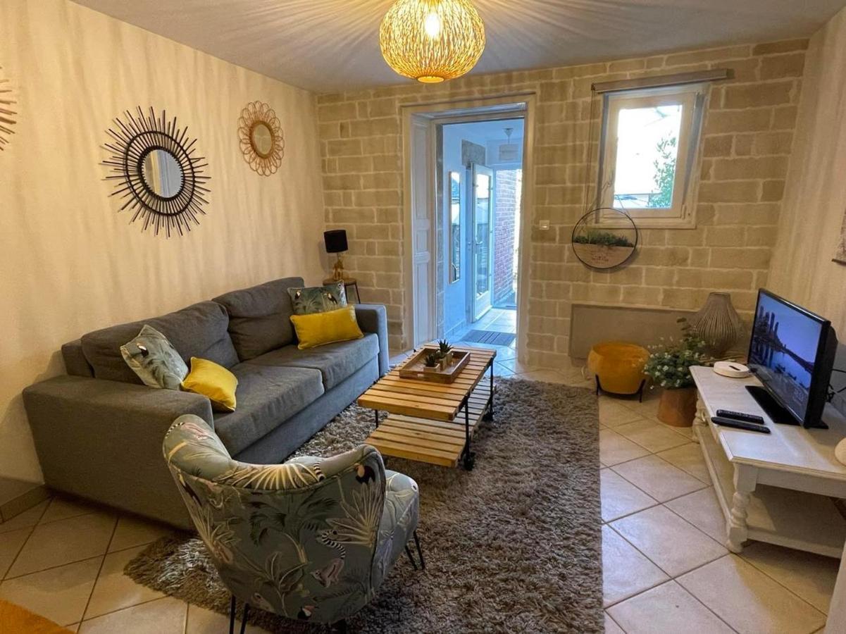 Le Patio, Coeur De Ville Avec Garage Et Jardin Ван Екстериор снимка